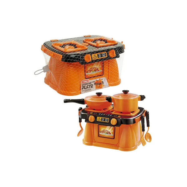 Ігровий набір Кухонна плита "Cooking Plate with Dishes" ЮНІКА  71818 7 предметів (71818U)