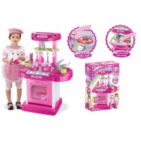 Игровой набор Кухня с аксессуарами 008-58А со светом и звуком