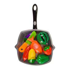 Іграшкові продукти на липучках 3016C зі сковородою  З кавуном (3016C-2)