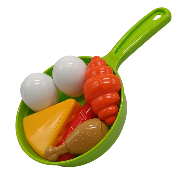 Ігровий набір Продукты 9048TXK, зі сковорідкою Green (9048TXK(Green))