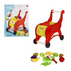 Продуктовий візок і продукти на липучках 889-137 /138 Червоний (889-137(Red))