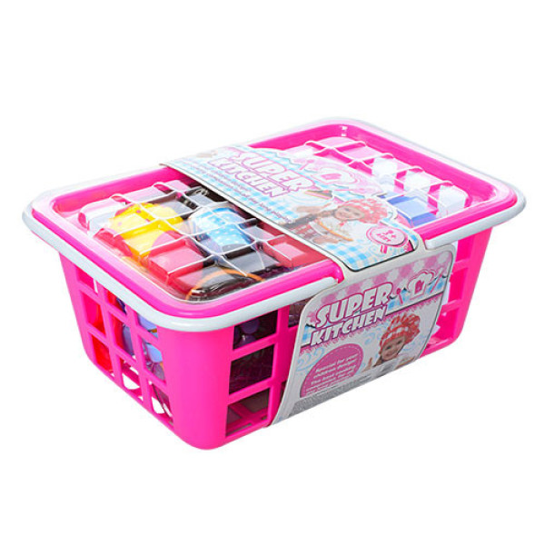 Игровой набор продуктов Мороженое 6660-5 с корзинкой