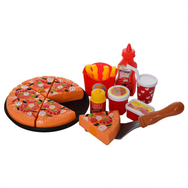 Детский игровой набор продуктов Фастфуд 848-180 на липучке