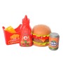 Детский игровой набор продуктов Фастфуд 699-24 с кетчупом