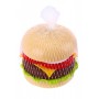 Дитяча іграшка "Гамбургер-пірамідка" ТехноК 8690TXK, 7 деталей