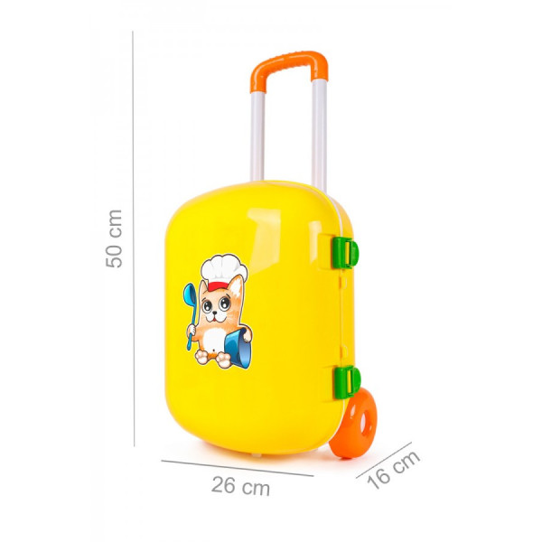 Іграшкова кухня з набором посуду 6078TXK у валізі (6078TXK)