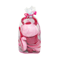 Детский игровой набор посуды ЮНИКА 71023 33 предмета Розовый (71023(Pink))