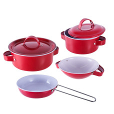 Дитячий набір посуду "Kitchenware" 620-B5(Red) каструля, пательня (620-B5(Red))