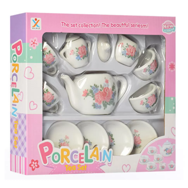 Игрушечный фарфоровый сервиз 808-D67/68/70 на 4 персоны