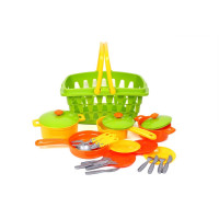 Ігровий набір"Посуд в кошику" ТехноК 4456TXK (4456TXK)