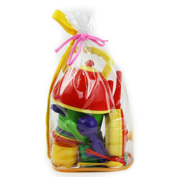 Дитячий ігровий набір посуду ЮНІКА 71009 17 предметів Різнокольоровий (71009(Multicolor))