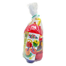 Дитячий ігровий набір посуду 70637(Multikolor) мультиколір 32 предмета, паяний пакет (70637(Multikolor))