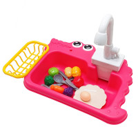 Дитячий ігровий набір "Маленька господиня" PL-524-301 мийка кухонна, продукти Рожевий (PL-524-301(Pink))