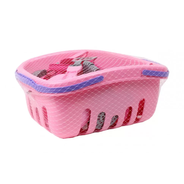 Ігровий кухонний набір посуду 7181TXK з кошиком (7181TXK)