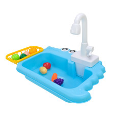 Дитячий ігровий набір "Маленька господиня" PL-524-301 мийка кухонна, продукти Синій (PL-524-301(Blue))