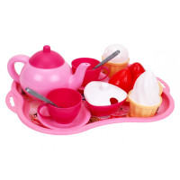 Ігровий набір посуду 7273TXK на таці (7273TXK)