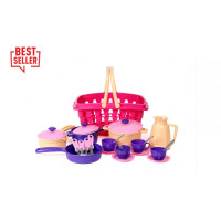 Дитячий ігровий набір посуду 4449TXK, 26 елементів (4449TXK)
