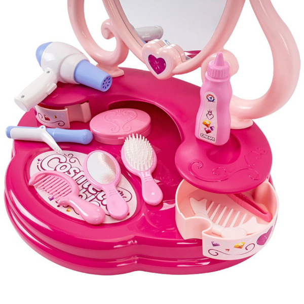 Дитяча іграшка Косметичний столик 8676TXK безпечне дзеркало (8676TXK)