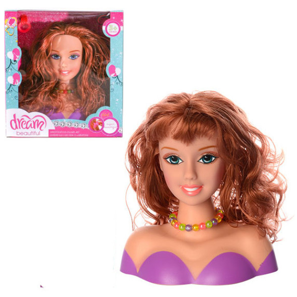 Кукла манекен для причесок 358-2 с аксессуарами