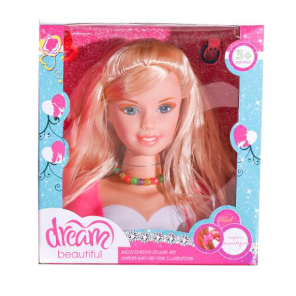 Кукла манекен для причесок 358-3 с аксессуарами