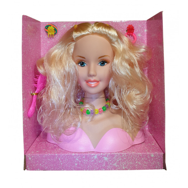 Кукла манекен для причесок 348-1 с аксессуарами