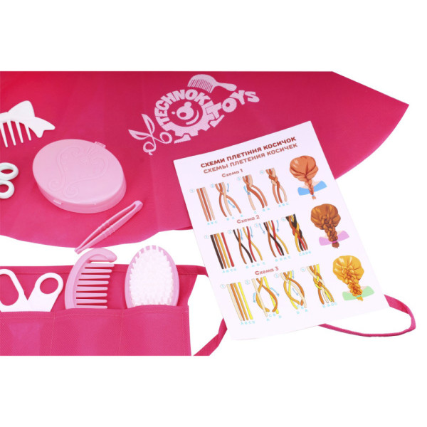 Детский игровой набор Парикмахер ТехноК 7648TXK с тележкой