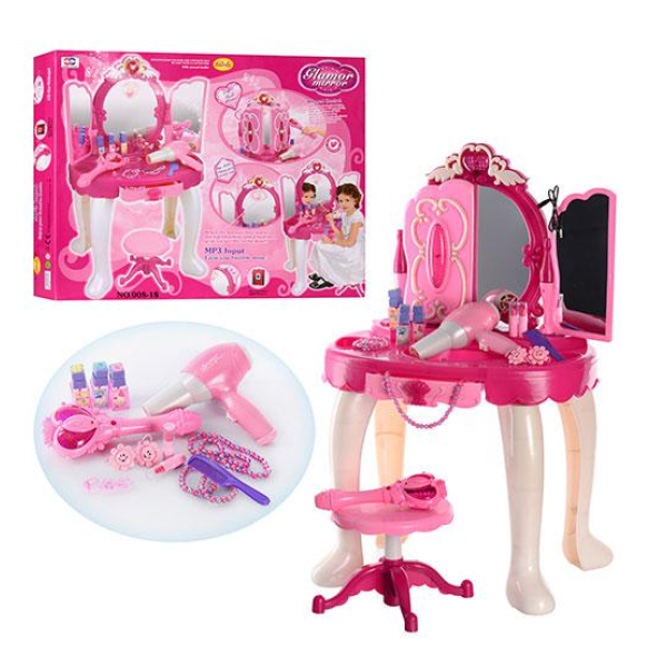 Салон красоты игрушечный 008-18 со стульчиком