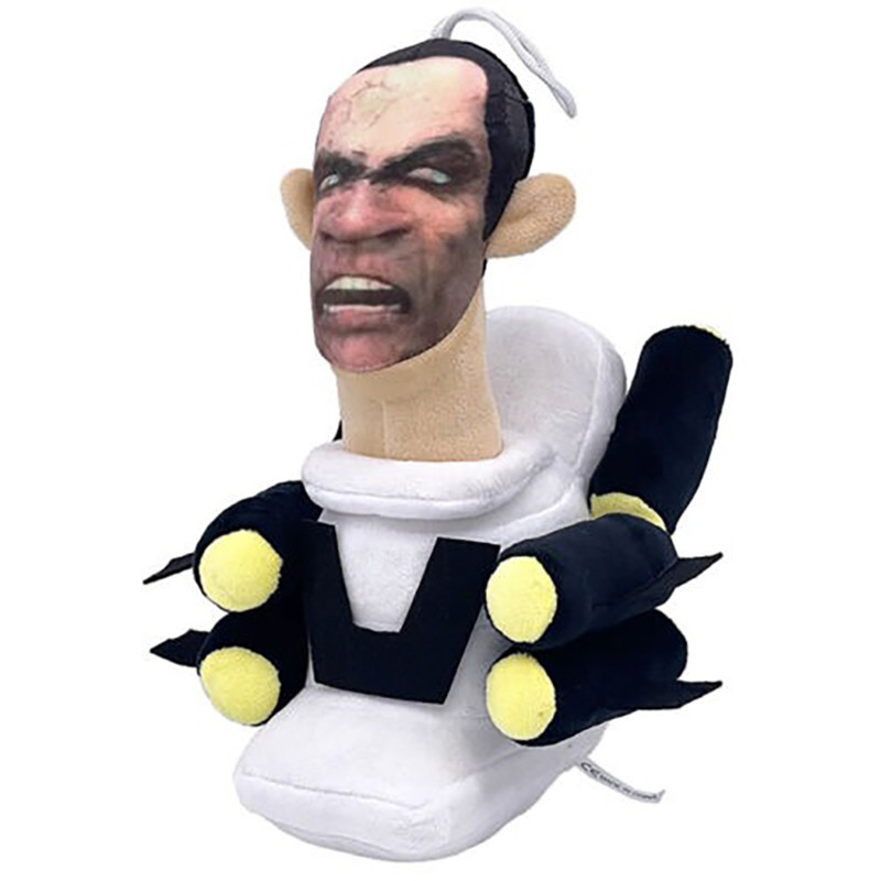 Дитяча м'яка іграшка Toilet King "Skibidi Toilet" SKBD-30