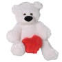 Мягкая игрушка "Мишка Бублик с сердцем" BBL55-Heart 55 cм