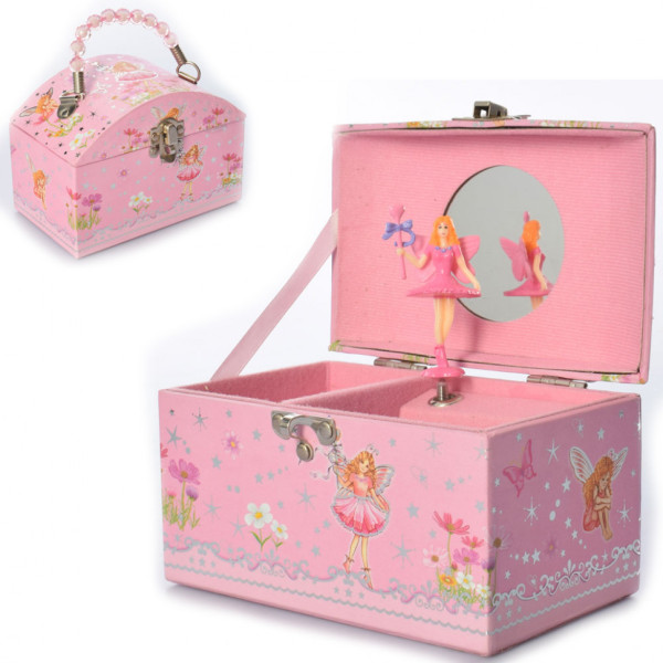 Шкатулка для девочек FI-111 с вращающейся фигуркой