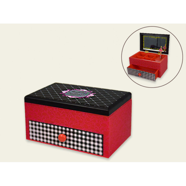 Детская музыкальная шкатулка 6027 с балериной