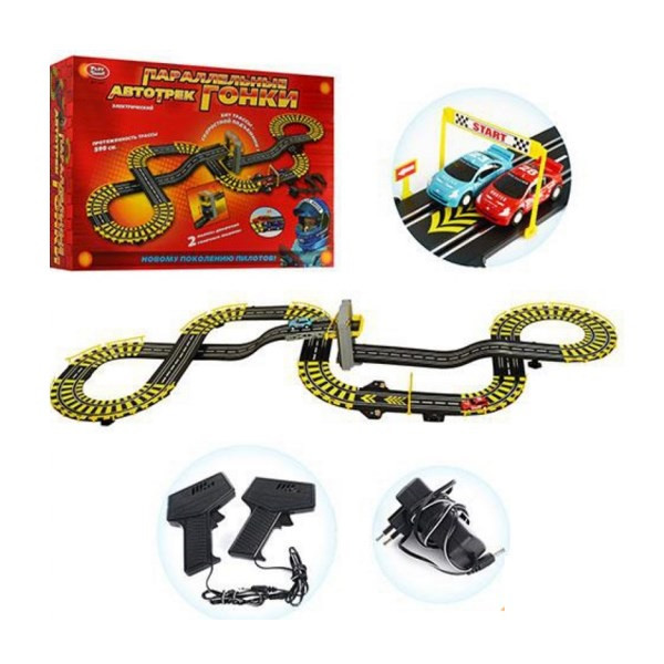 Игровой автотрек Параллельные гонки 0817 длина трассы 590 см
