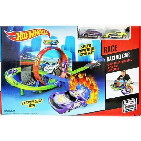 Дитячий іграшковий автотрек Hot wheels HW06 з машинкою