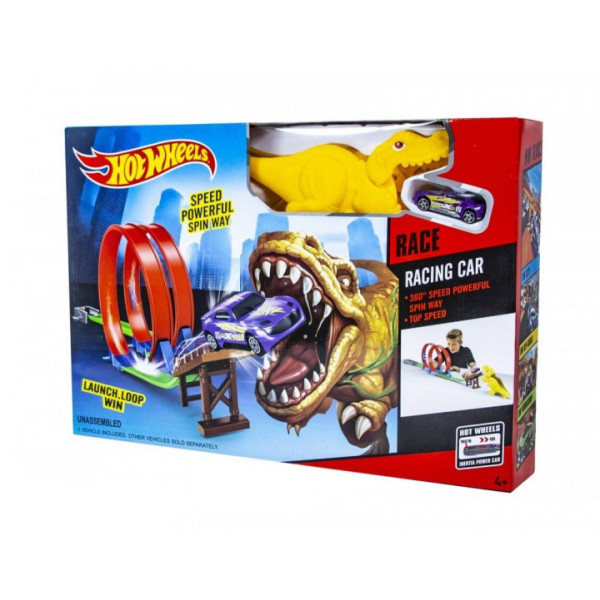 Дитячий іграшковий автотрек Hot wheels HW08 з машинкою