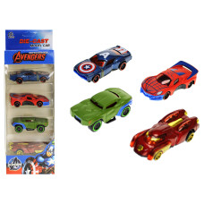 Набір металевих машинок "Супергерой" 1210-11S (1210-11S)