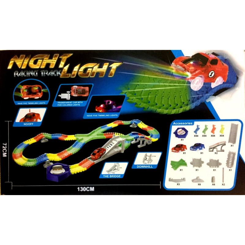 Дитячий автотрек Magic Tracks 868-166, 225 деталей