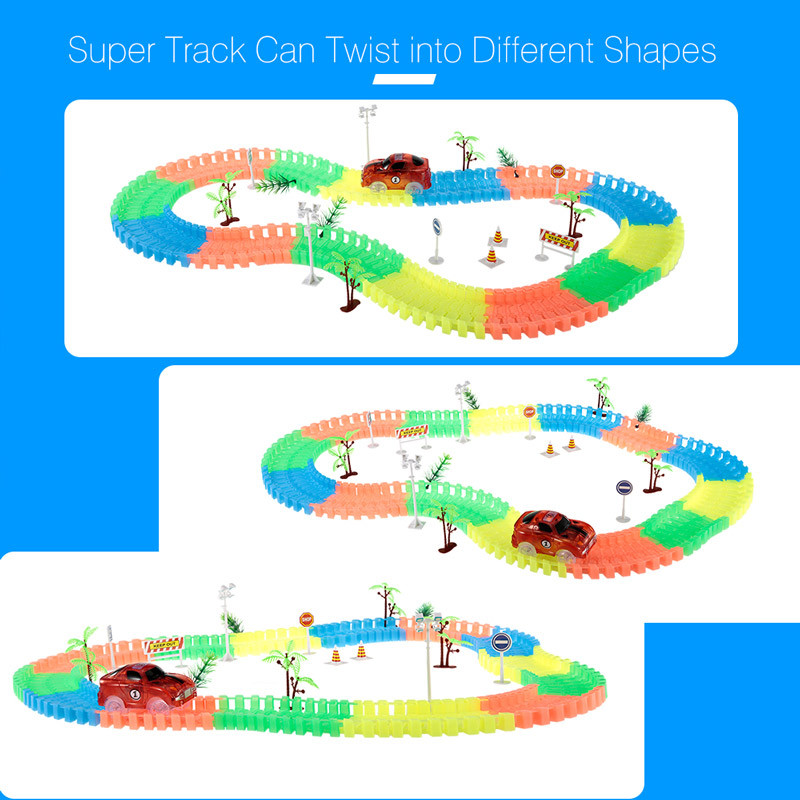 Дитячий іграшковий автотрек Magic Tracks 868-165, 172 деталі