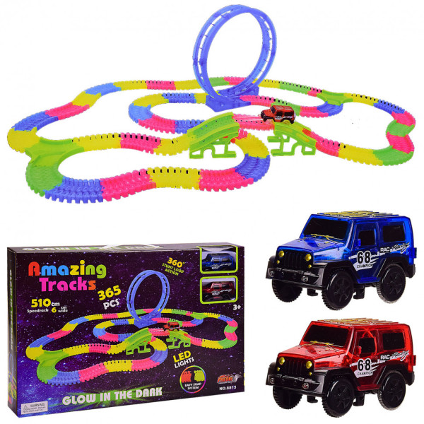 Дитячий іграшковий трек Magic Track 8813 зі світловими ефектами
