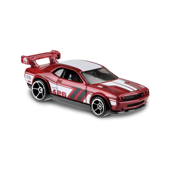 Машинка Hot Wheels FYF83 №179, серия Nightburnerz, Dodge Challenger Drift Car
