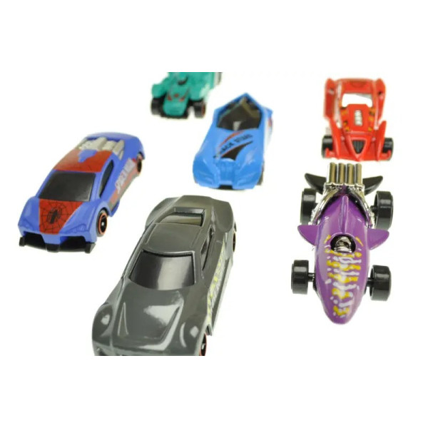 Набір машинок "Гонка" в коробці 6шт 6012