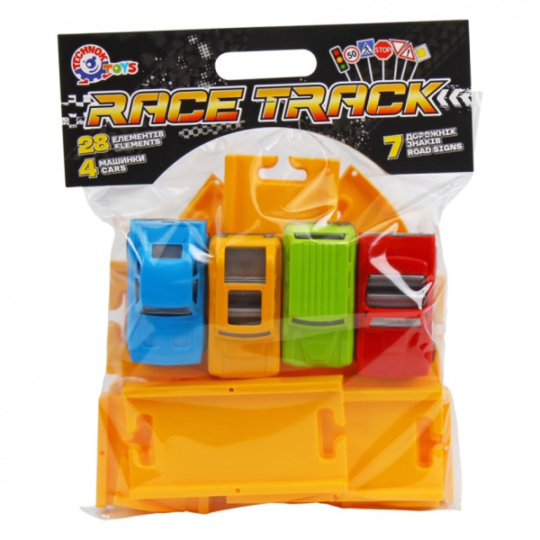 Дитячий іграшковий Автотрек 0747TXK 4 автомобілі  (0747TXK)