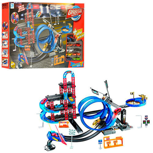 Детский игровой автотрек-паркинг 8899-84, 2в1