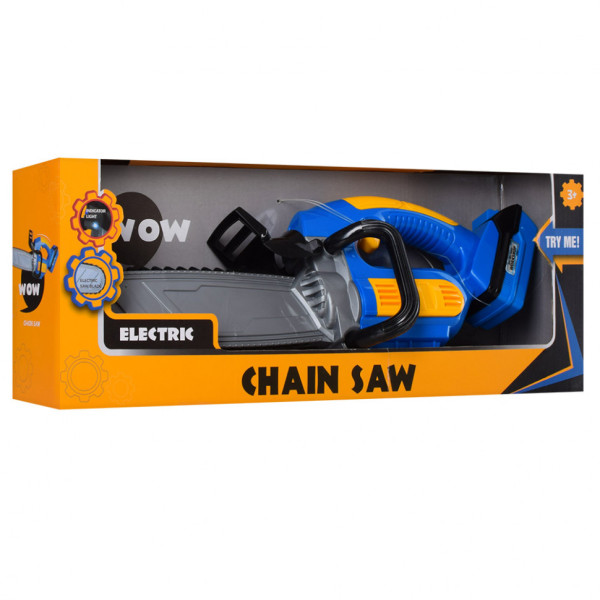 Дитяча іграшкова бензопила 7937 зі звуком