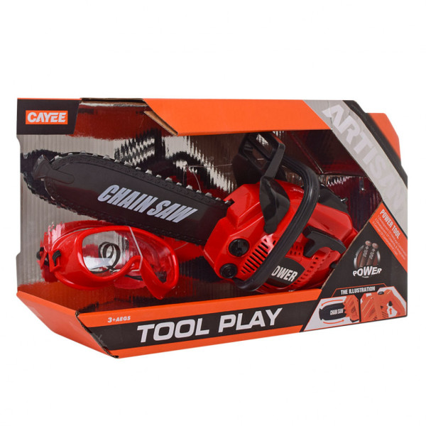 Дитяча іграшкова пила KY1068-108B з окулярами