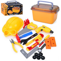 Ігровий набір інструментів "Repair Tools" H-566 каска, ящик, молоток (H-566)