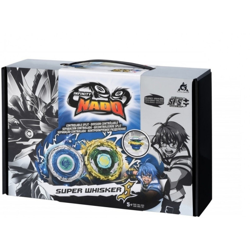 Дзиґа Auldey Infinity Nado Крек Super Whisker-s Небесний Вихор YW624701