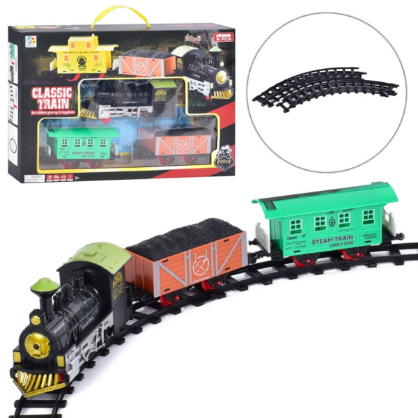 Дитячий ігровий набір "Залізниця" TL47 локомотив, два вагони (TL47)