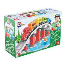 Дитячий набір конструктора "Залізниця" 1300TXK 59 деталей (1300TXK)