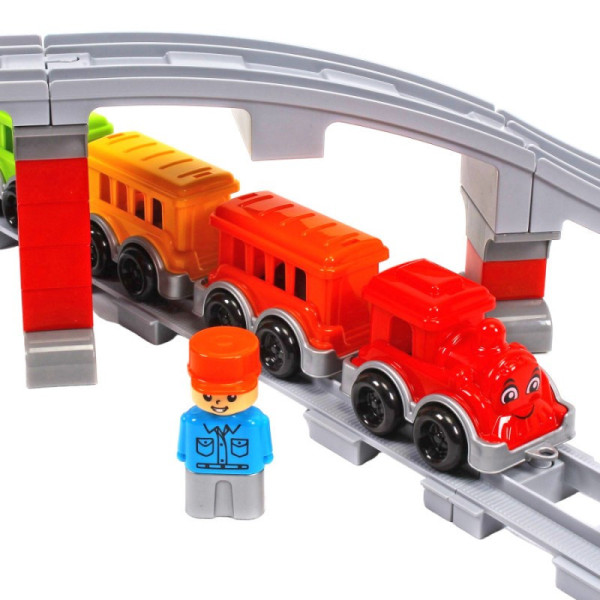 Дитячий набір конструктора "Залізниця" 1300TXK 59 деталей (1300TXK)