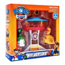 Ігровий набір фігурок Щенячий патруль XS802-1 з базою та транспортом (XS802-1)